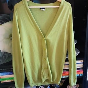 Vibrant J Crew Cardigan (Like New)
